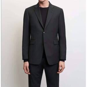 NEW TIGER OF SWEDEN justins long sleeve blazer in black